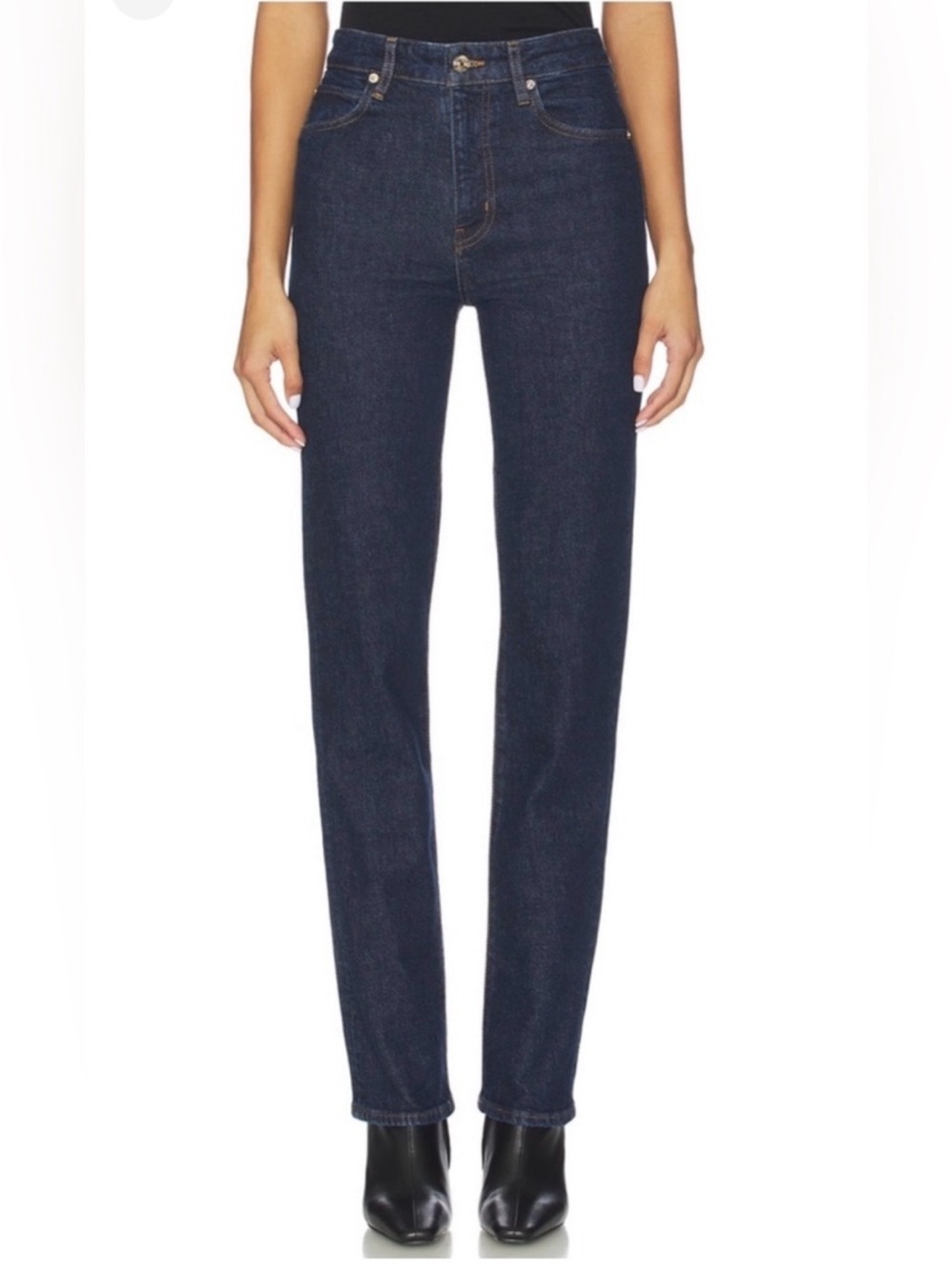 Frame Jeans The Ruler Straight in Taboo Blue